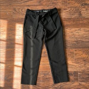 ANN TAYLOR Black Dress Ankle Pants